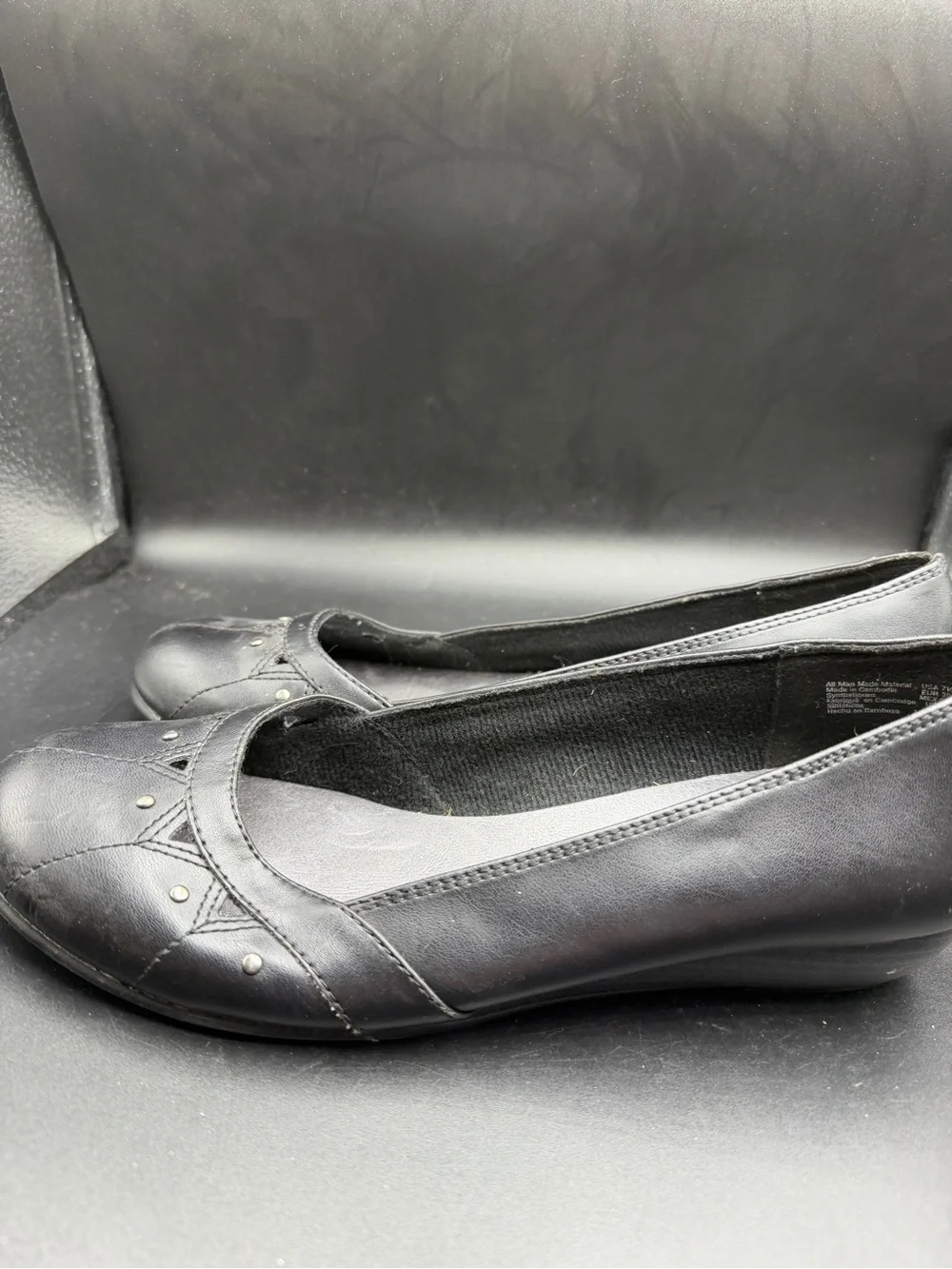 Lower east side Black Women's Flats